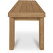 Marina Natural Outdoor Dining Bench